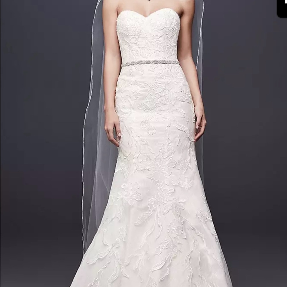Galina Signature Soft White Wedding Dress
